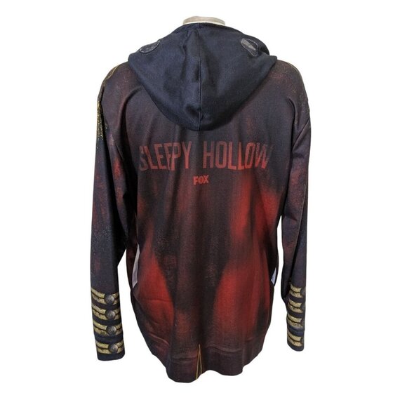 Sleepy Hollow Promo Zip Up Hoodie Headless Horseman Costume Fox Size Large - Picture 8 of 10